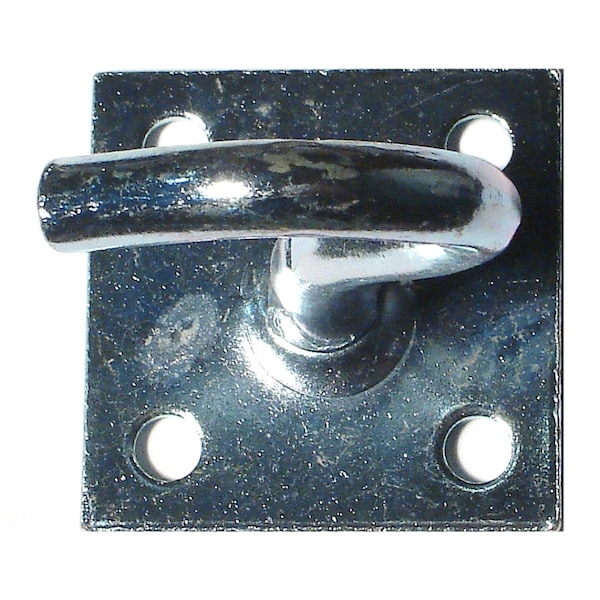 Midwest Fastener 5/16" x 7/8" x 1-3/4" Zinc Plated Steel Clothesline Hooks 10PK 51039 - main
